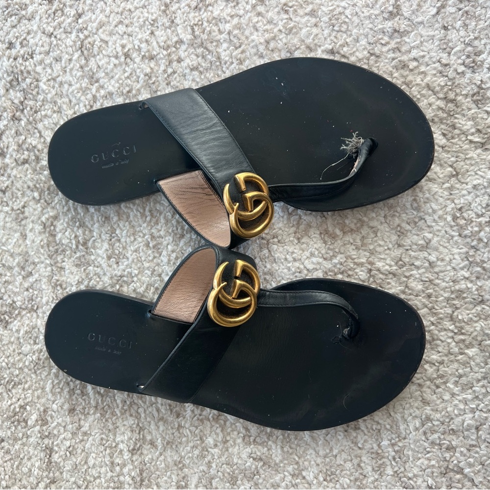 Gucci thong sandals